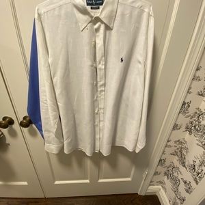 White linen classic fit XL bottom down